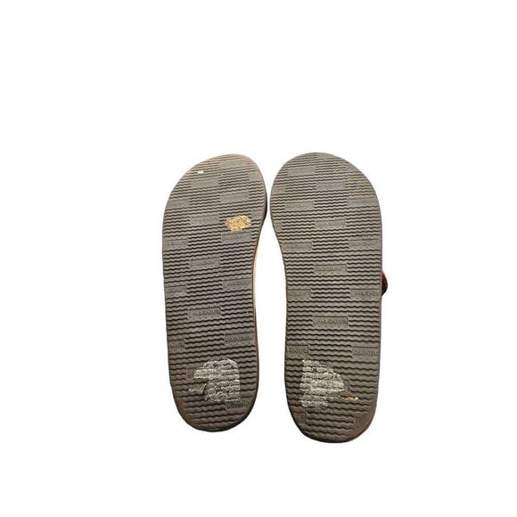 Rainbow Leather Thong Pink Flip Flops Size 5 1/2 EUC - Picture 8 of 8